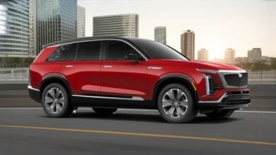 Le Cadillac Vistiq 2026 est un SUV électrique luxueux, élégant, moderne, spacieux et audacieux.