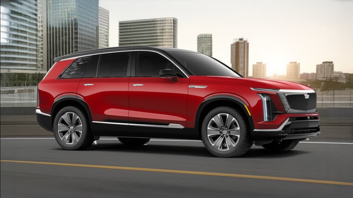 Le Cadillac Vistiq 2026 est un SUV électrique luxueux, élégant, moderne, spacieux et audacieux.